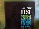 Cannonball Adderley - Somethin' Else LP Vinyl 1958 Early MONO PRESSING RVG, VG