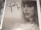 Taylor swift Signed Vinyl And Signed Cd Bundle