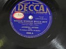 ANDREWS SISTERS BOOGIE WOOGIE BUGLE BOY on DECCA 78 RPM RECORD 3598