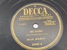 No More/You Better Go Now BILLIE HOLIDAY 78 RPM BLUES VG