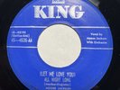 Jump Blues/R&B  45 Rpm Moose Jackson King #4535AA “All Night Long/Bootsie”