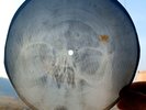 USSR GEORGIAN X-RAY ROENTGEN SKULL  RECORD  UNIQUE ITEM  AUTHENTIC unknown folk