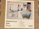 Radiohead OK Computer Fan Pack Box set Key Chain, Pin, Socks, Postcards + Vinyl