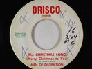 Crossover Soul 45 - Men Of Distinction - The Christmas Song - Drisco - obscure