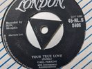 CARL PERKINS YOUR TRUE LOVE / MATCHBOX TRI LONDON