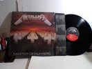METALLICA MASTER OF PUPPETS ELEKTRA E1-60493 WITH LYRICS SLEEVE & ORIG SHRINK LP