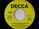 Northern Soul 45 - Jive (Five) Fyve - If I Had A Chance - Decca - VG++ promo