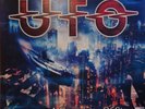UFO A Conspiracy Of Stars 2xLP Blue + Used Concert Tickets + Press Live Review