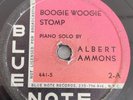 RARE PINK AND BLACK BLUE NOTE  ALBERT AMMONS BOOGIE WOOGIE STOMP 78 BLUE NOTE 2