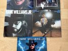 Hank Williams Jr. 5 vinyl records Greatest Hits Wild Whiskey Rowdy Pressure