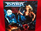 DORO + WARLOCK Force Majeure 1989 German vinyl LP + INNER Pesch A Whiter Shade