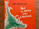 Zero Mostel Reads How The Grinch Stole Christmas LP Dr. Seuss 1975 Pressing