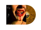 SIGNED SLEEVE Die Spitz Teeth Revenge of  Evangeline TORTOISE SHELL vinyl \