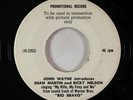 C&W 45 - John Wayne, Dean Martin, Ricky Nelson - My Rifle, My Pony & Me - WB VG+