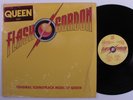 FLASH GORDON OST Queen ELEKTRA LP embossed cover with poster SHRINK u