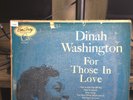 Dinah Washington For Those In Love Emarcy DMJ-5023 VINYL LP