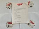 1/25/86 DICK CLARK COUNTDOWN AMERICA RADIO SHOW W/CUE SHEETS