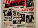 NEAR MINT  Vtg 1988 GUNS N ROSES Album LIES Record UNCENSORED COVER Vinyl Lp OG