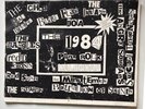 1984 Punk Rock Calendar Flipside Black Flag D.I. Sin 34 Rare 500 Made Zine