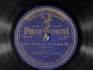 78 RPM -- Trixie Smith acc. DH Sync. (Louis Armstrong), Paramount 12256, V+ Jazz