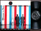 JOHN LEWIS & SACHA DISTEL Afternoon In Paris LP ATLANTIC 1267 US '57 DG MONO VG+