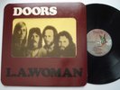 THE DOORS LA Woman NM- ELEKTRA original Die Cut Embossed un-censored vinyl LP