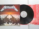 METALLICA * MASTER OF PUPPETS* ORIGINAL 1986 LP 33T FRANCE