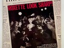 ORIGINAL Vtg 1988 ROXETTE Album LOOK SHARP Vinyl 1ST PRESSING Record Lp NR MINT