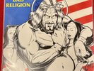 1993 Bad Religion American Jesus, B side Stealth Art By Coop Record 7