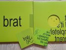 Charli XCX Brat Clear/Pink Splatter + Green Remix Vinyl LPs + 2 SIGNED Art Cards