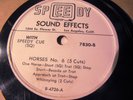 2 Horses Trot Gallop SPEEDY Q SOUND EFFECTS TV Radio Show GENNETT 7830 _