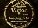 Original Dixieland Jazz Band - Victor 18472 78 RPM Skeleton Jangle / Tiger Rag