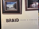 Braid Frame and Canvas (Blue colored Vinyl) 12