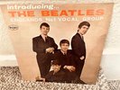 OVAL MONO VEE-JAY THE BEATLES - INTRODUCING   1963 Beat Garage LENNON McCARTNEY