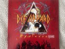 DEF LEPPARD - HYSTERIA LIVE LP NEW  LIMITED EDITION - CLEAR VINYL - 2LP F/S