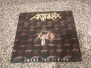 ANTHRAX Among The Living UK 1st Press Vinyl LP Island Records ILPS986 1987