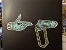 ***RUN THE JEWELS 2 LP LIME GREEN MARBLE***