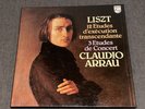 Philips 6747 412 ed1 2LP Arrau: Liszt: 12 Eudes d'Execution, Concert Etudes MINT