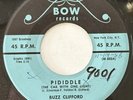 BUZZ CLIFFORD Pididdle & For Always 1958 ROCKABILLY 45 RPM BOW RECORDS