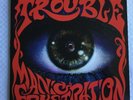 TROUBLE - MANIC FRUSTRATION + INSERT + BLUE VINYL - 2020 ISSUE - EX