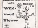 Hank C. Burnette Wildwood Flower yellow wax pic slv rockabilly 45 Unplayed '69