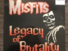Misfits Legacy Of Brutality White Vinyl LP Plan 9 Original Pink Streaks