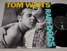 TOM WAITS Rain Dogs ISLAND 7-90299-1- VG+ LP - 1st 1985 w/lyric inner