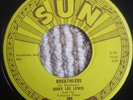 Jerry Lee Lewis  . Sun 288   45  original item.  as new
