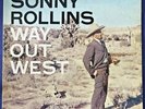 (JACKET ONLY) Sonny Rollins - Way Out West (1957) ORIG MONO PRESS Red Text