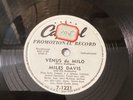MILES DAVIS on CAPITOL DJ/PROMO 1221 - DARN THAT DREAM + VENUS de MILO - E+
