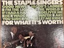 The Staple Singers - For What It’s Worth Vinyl Record 1st Press LP VG