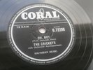 BUDDY HOLLY  THE CRICKETS   UK  1958  CORAL 78     OH BOY  /  NOT FADE AWAY