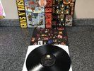 LP VINYL GUNS N' ROSES APPETITE FOR DESTRUCTION + STICKERS UK 1ST PRESS EX/EX+