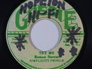 Reggae 45 ROMAN STEWART/AUGUSTUS PABLO Try Me/Stardum on Gussie